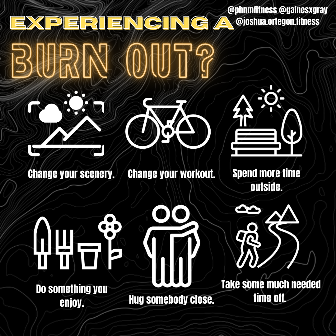 Experiencing a Burn Out?