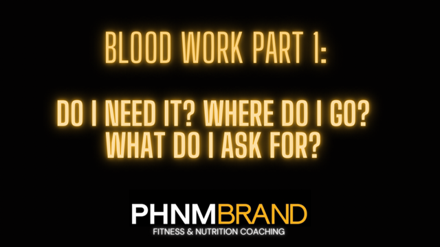 Blood Work Part 1 (video): Who? Where? What?