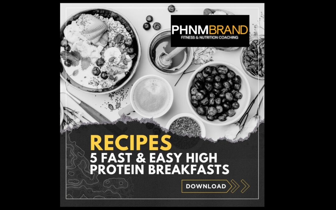 5 Fast & Easy High Protein Breakfasts