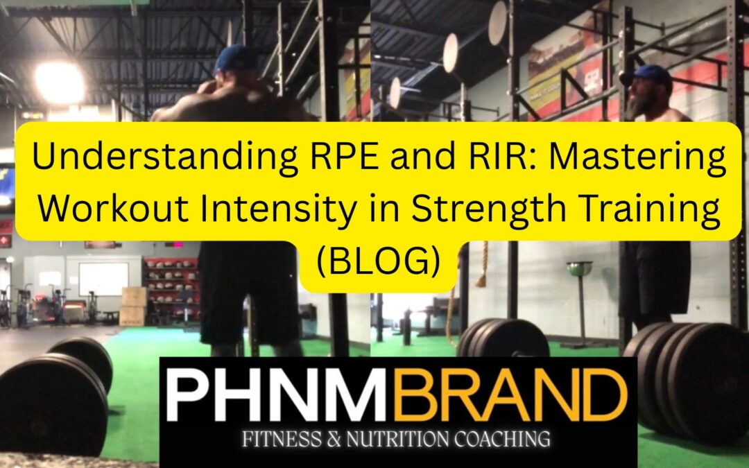 Understanding RPE and RIR: Mastering Workout Intensity in Strength Training